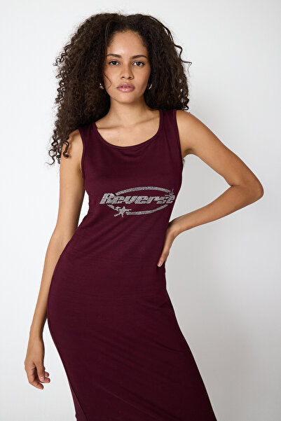 peelter Rochie Midi cu bretele de damă cu imprimeu Juicy Stone