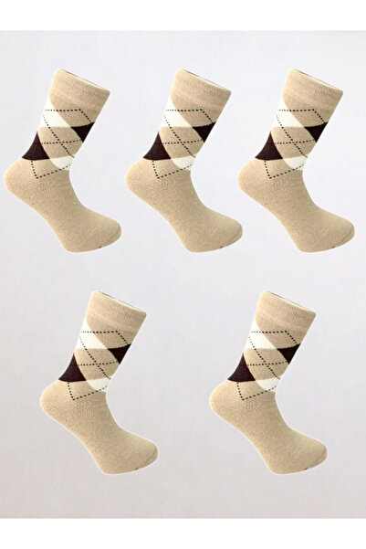 ragi store 5-συσκευασία χωρίς ραφές θερμικές καρό ανδρικές κάλτσες πετσέτας