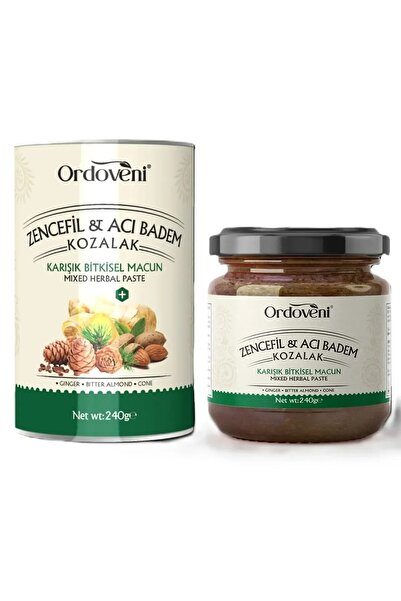 OrdoVeni Kışa Özel Zencefil ve Kozalak Macunu | Bağışıklık ve Koruma Takviyesi | 240GR
