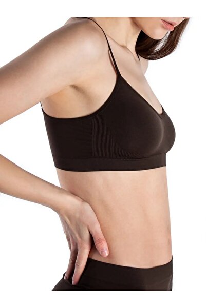 MİSTİRİK Pisun Μοντέλο Μαύρο Σχοινί λουράκι Πλεκτό Σουτιέν Κορσέ - Άνευ ραφής και σύσφιξης