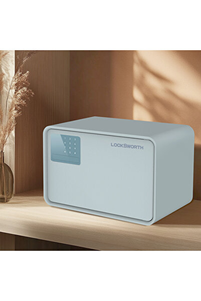 Deli صندوق أمانات إلكتروني من لوكسورث #H200*W310*D200 #أسود