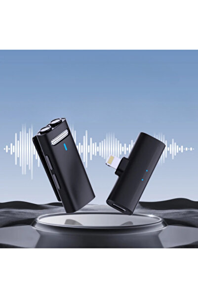 MACASORE Microfon Wireless Lavalier M31, Omnidirecțional, DSP, 30 Ore Autonomie, iOS/Android/Camera