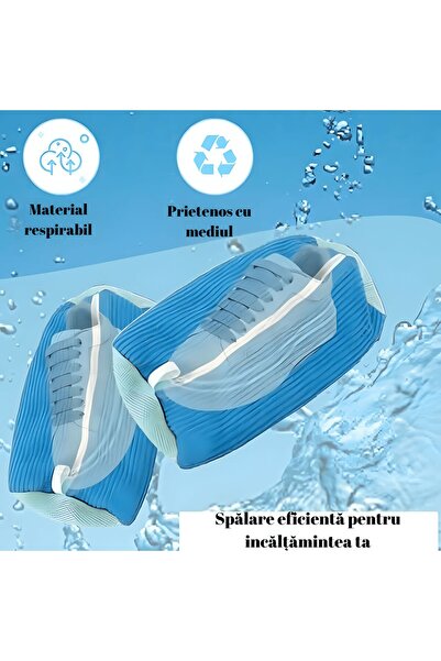MACASORE Reusable Shoe Washing Machine Bags, Set of 2
