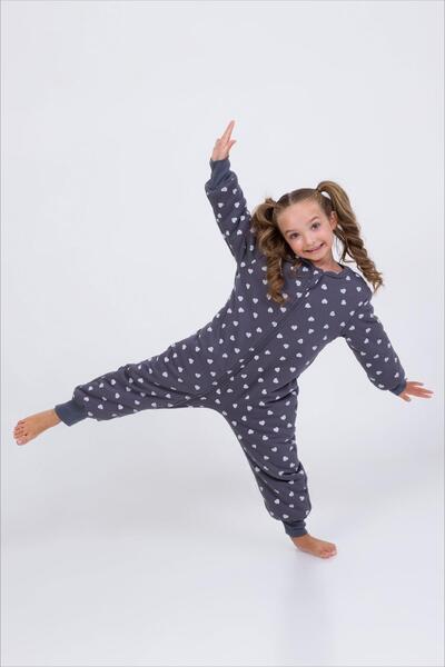 Cantoy Kız Erkek Çocuk Kalın Elyaf Dolgulu Premium Kalite 2.5 Tog Desenli Uyku Tulumu