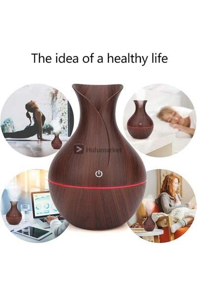 Promagg Diffuser for essential oils, air humidifier, aromatherapy brown