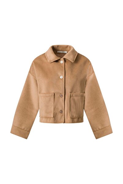 FACETTE Жіночий кашеміровий піджак з кишенями та деталями