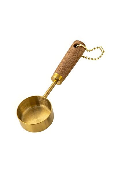 Chavin 1 Tbsp 15ml Gold Steel Coffee Sugar Spice Measuring Spoon Mt147Sr