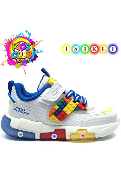 KOCAMANLAR Cool Heros Lighted Orthopedic Children's Sports Shoes Blue