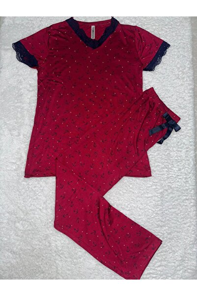 Lady Queen Ring Viscose Pajama Set