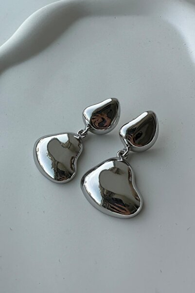 FACETTE Silver Colored Women's Pendant Earrings