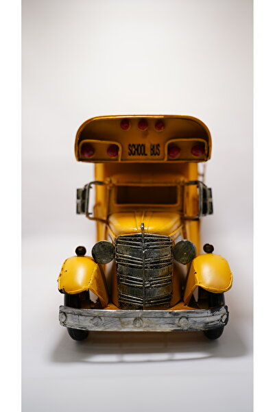 Pat Aksesuar School Bus Biblo – Dekoratif Nostalji Dokunuşu