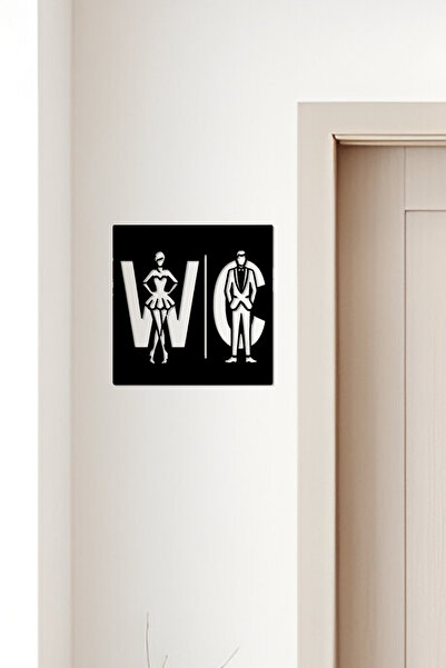 oalpo WC Tabelası, Tuvalet Levhası, Kadın Erkek Tabela, Yönlendirme Levhaları