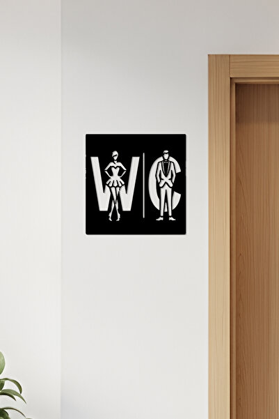 oalpo WC Tabelası, Tuvalet Levhası, Kadın Erkek Tabela, Yönlendirme Levhaları