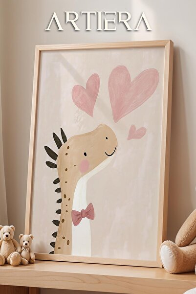 HİGUERA Dinosaur Love Dino Love 1 Bohemian Girl Baby Διακόσμηση Παιδικού Δωμα...