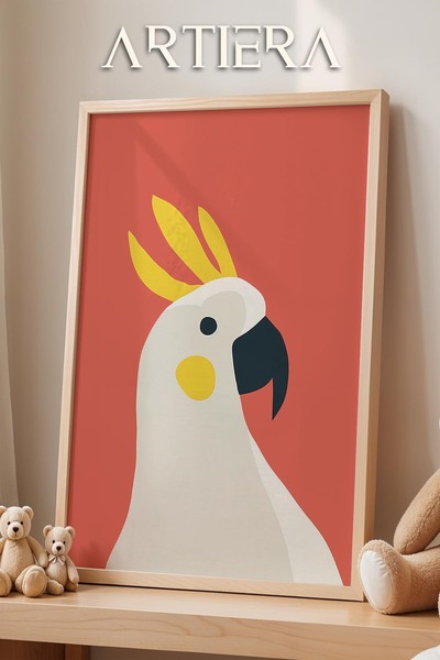 HİGUERA Διακόσμηση Παιδικού Δωματίου Παπαγάλος Εκλεκτικού Στυλ Ζωγραφική Τοίχ...