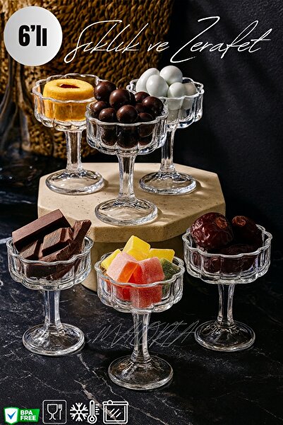 Maloria Rosalia Standing Coffee Side Presentation Stand |   6 Pcs - 50ml