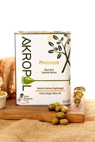 akropol 2025 YENİ SEZON Soğuk Sıkım Alaca Hasat Naturel Sızma Zeytinyağı Çocuklu Aileler İçin Organik 2 Lt