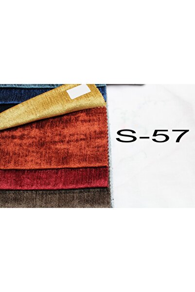 MebelPort Curtain Chenille Backdrop Curtain Double Wing with Fringe Edge (Right - Left Wing)