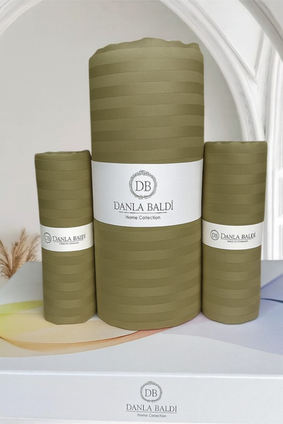 DB Cotton Satin Elastic Bed Sheet Set