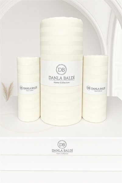 DB DANLA BALDİ Home Collection Cotton Satin Double Personality Bed Sheet Set