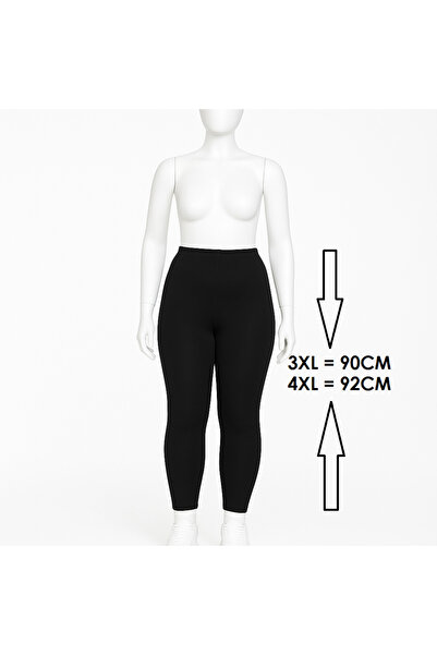 MODA Women's Plus Size 1St Quality Lycra Long Leggings (3XL - 4XL - 5XL)