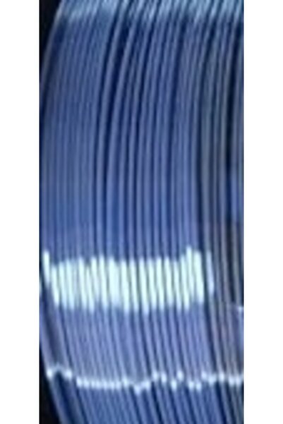 Microzey 10 metre GÜMÜŞ MAVİ renk PLA Filament 3D Kalem Yazıcı için