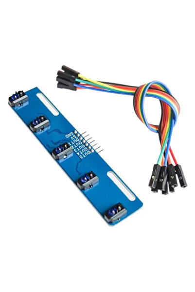 eğiteklab 5 li TCRT5000 Çizgi İzleyen Sensör Modülü