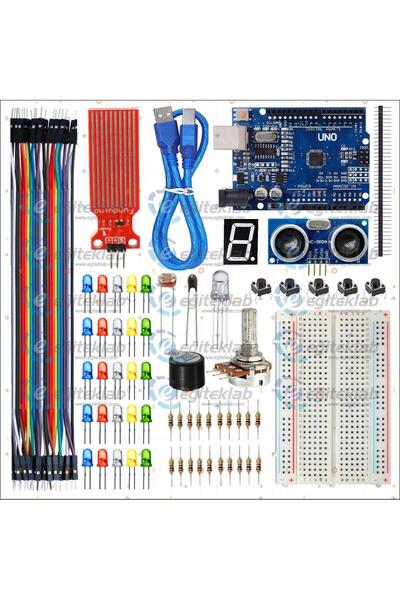 eğiteklab ARDUİNO UNO MİNİ EĞİTİM SETİ