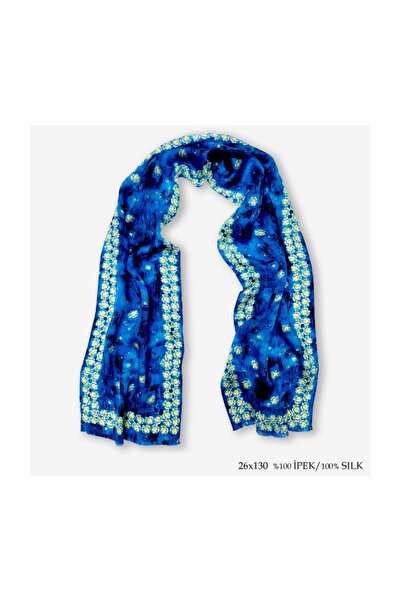 Galiga Van Gogh Stars %100 Ipek Fular 26*130 cm