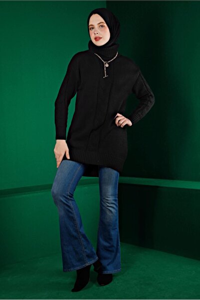 Alvina TUNICA TRICOTATĂ DETALIATĂ DE TRICOTAT 43119