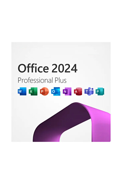 MICROSOFT Office 2024 Pro Plus Dijital Key Ömür Boyu 5PC 5 LİSANS