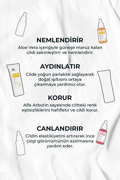 WIWIFY Aydınlatıcı Cilt Tonu Eşitleme Seti