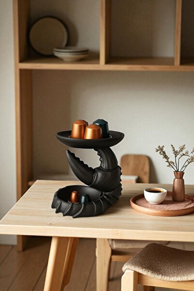 Findify Store Dekoratif Yengeç Kıskaç Tasarım Sunumluk Takı Mum Şeker Vegan Üretim