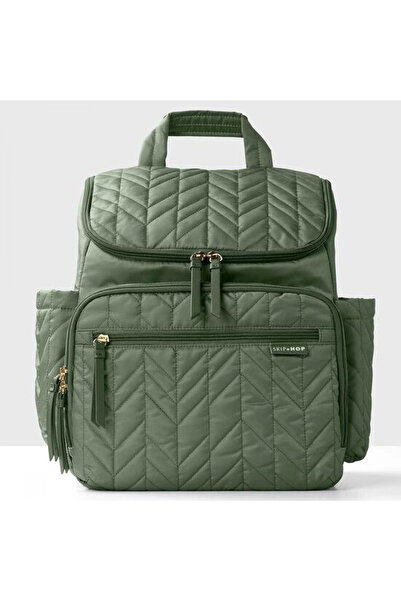 Skip Hop Green Jersey Backpack
