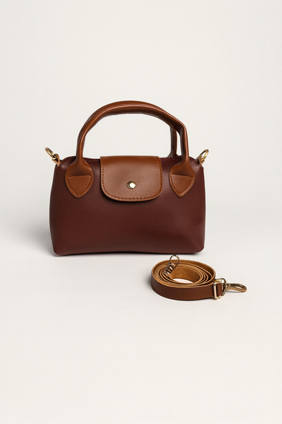 RumyaCollection Mini Party Bordo Kadın El ve Omuz Çanta