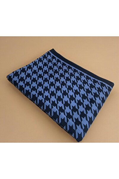 Arca Weaving شال كتف منقوش، شال كتف محبوك مناسب للاستخدام في اتجاهين مع إبزيم...