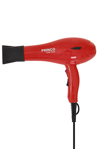Princo Professional Blow Dryer, Styler and Hair Dryer 2400 W Red Pr-925