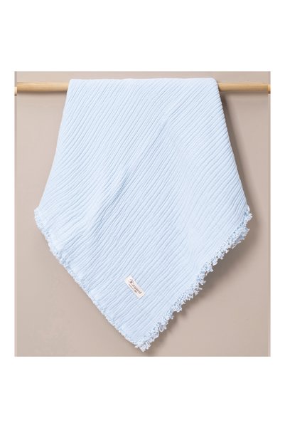 ZEYNUKO 4 Layers Muslin 90X130Cm Baby Blanket