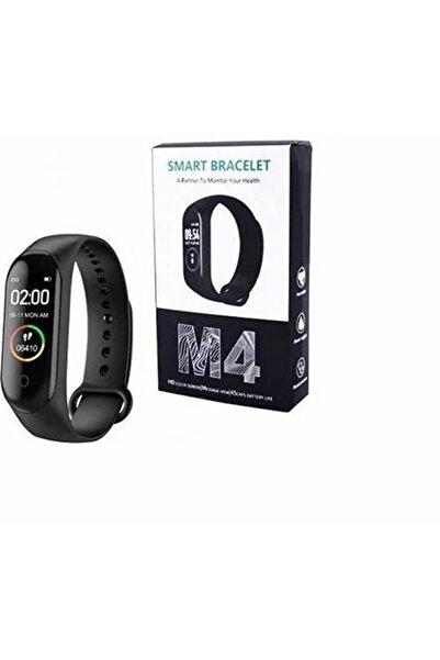 Zen Store 1PCS BLACK Fitness Band M4 Band Heart Rate Monitor OLED Display Sports Health Activity