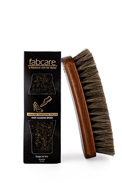Fabcare At Kılı Cilalı Ahşap Fırça 17 Cm