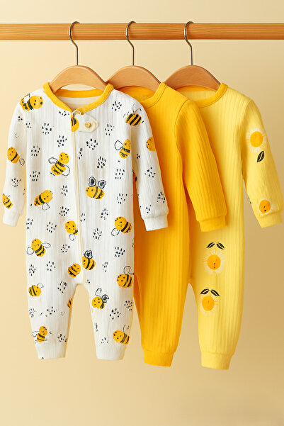 Mıdırık طقم رومبير للأطفال من الجنسين مصنوع من القطن بنسبة 100% من عمر 9 إلى ...