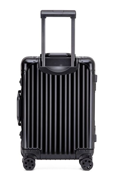 Monat Luggages Alüminyum Kırılmaz Premium Döner Tekerli Tsa Kilit Kabin Boy Valiz Bavul
