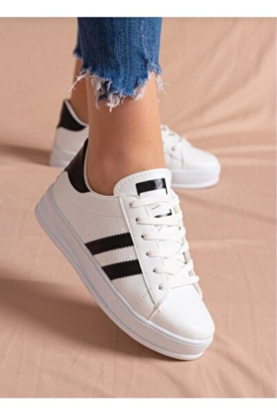 ZERDALİFE E Γυναικεία λευκά αθλητικά παπούτσια 111177