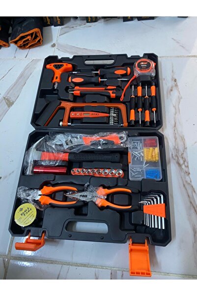 Tools 105 Parça Takım Çantası Çelik Profesyonel Alet Takım Seti