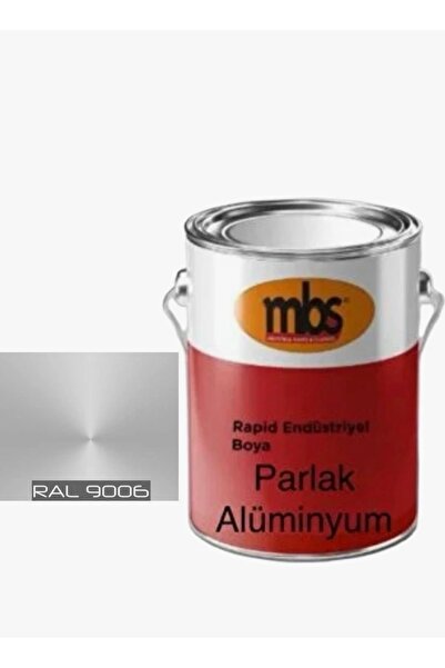 mbs kimya Endüstriyel Rapid Boya Parlak Alüminyum RAL9006