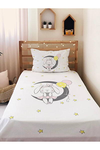 Moon Sitting Rabbit Velvet Decorative Cover 49