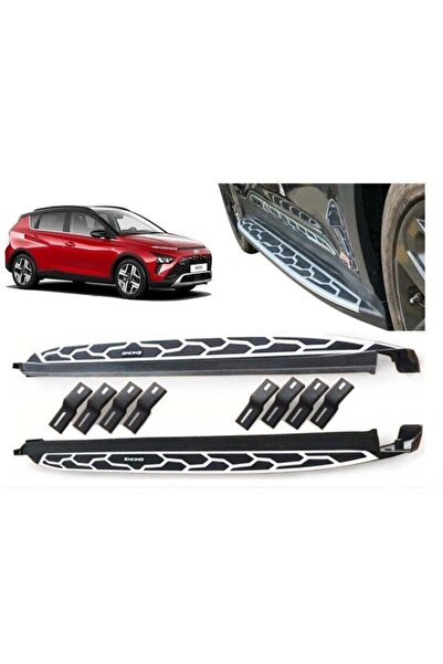 Drs Tuning Hyundai Bayon Uyumlu 2021 Sonrası Yan Basamak Square Style Parça
