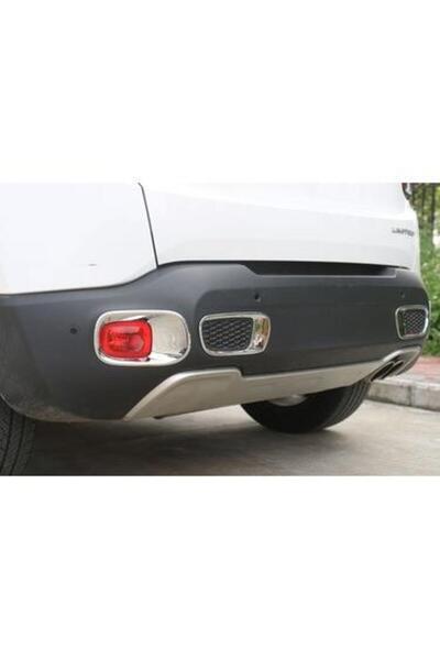 Drs Tuning Jeep Renegade Uyumlu 2014-2017 Arka Reflektör Çerçevesi- Arka Sis ...