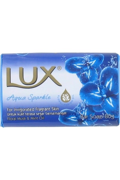 LUX صابون 80 جرام أكوا سباركل (يتألق كالماء)