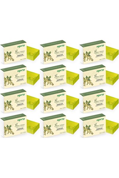 Agarta Handmade Natural Soap 150Gr Bıttım (Set of 12)